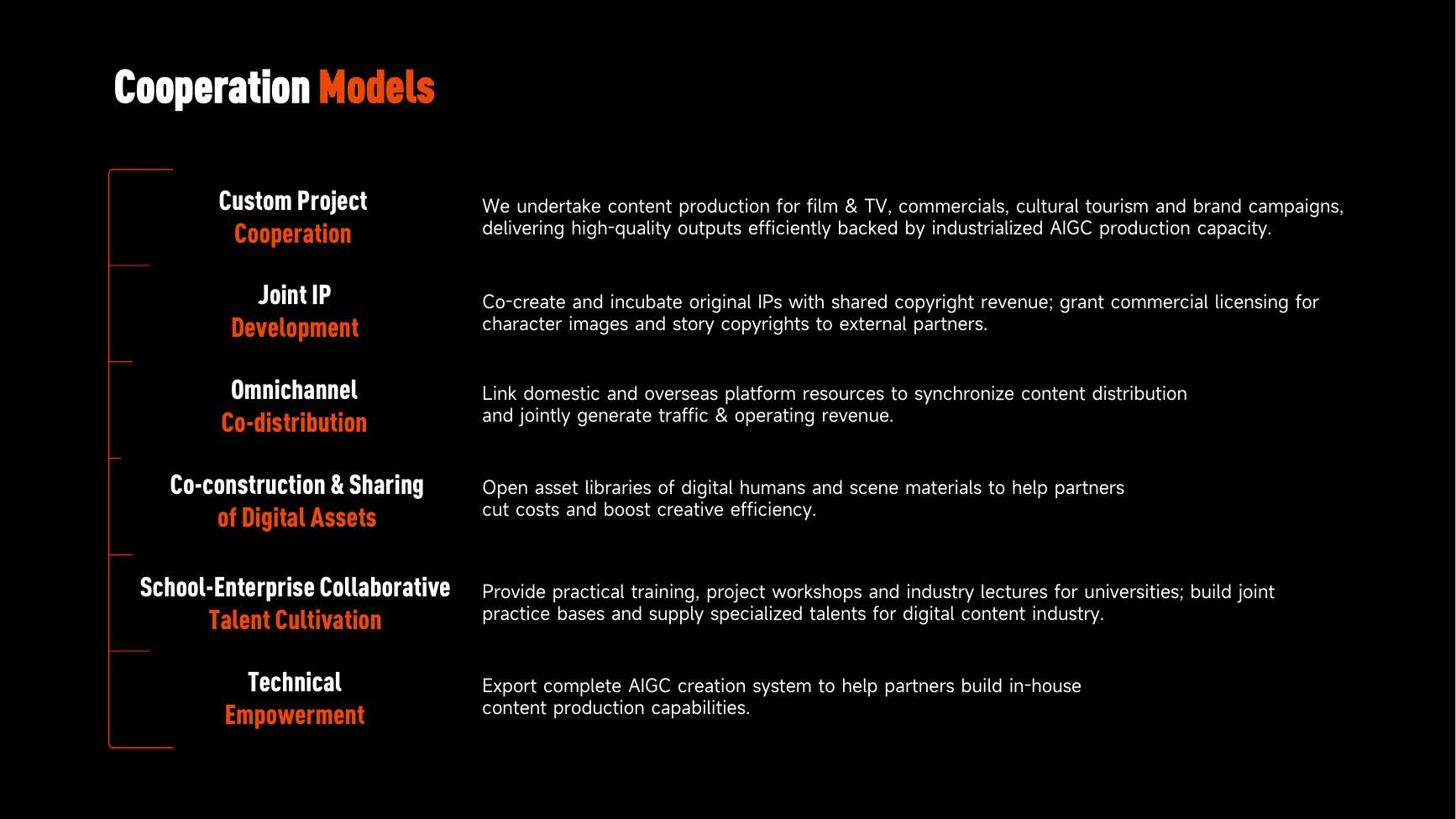 We undertake content production for film & TV, commercials, cultural tourism and…